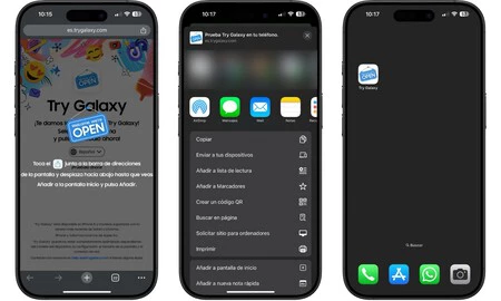 iPhone 上の 1 つの UI