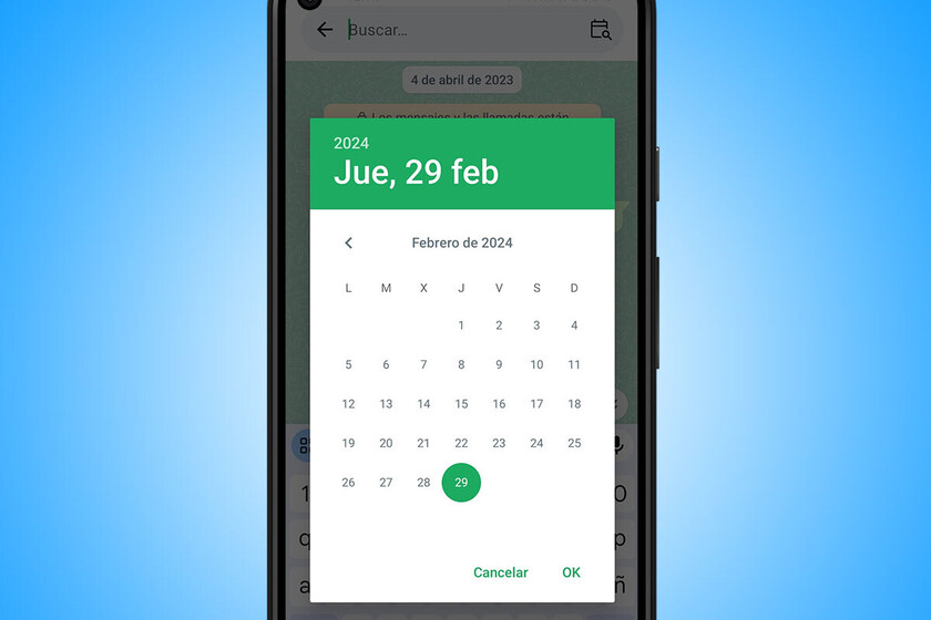 Search by date comes to WhatsApp so you don’t miss a single message: this is how it works