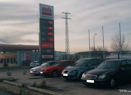 Precios carburante en estación de servicio