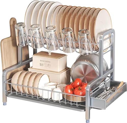 Boosiny Escurreplatos Acero Inoxidable 