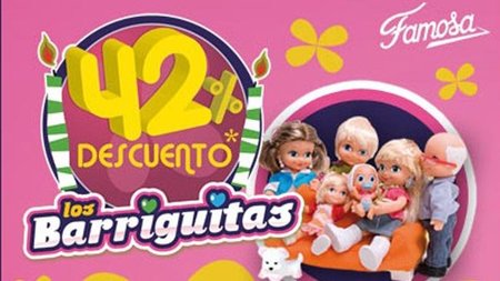 Famosa ofrece promociones en sus muñecas