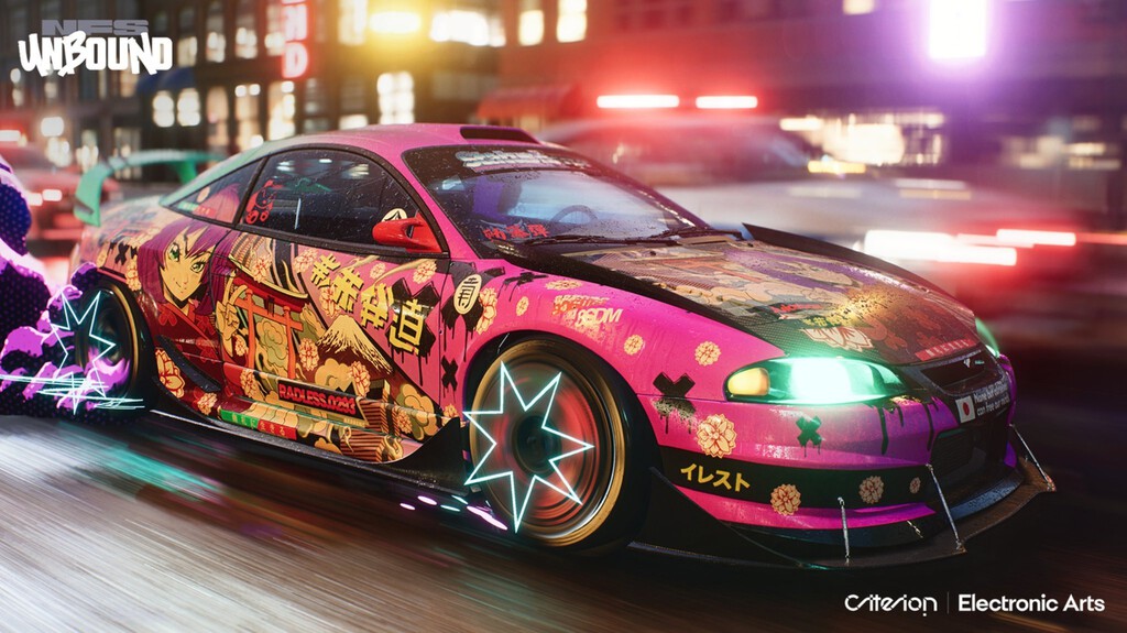 Los efectos anime de Need for Speed Unbound podrán desactivarse, pero te perderás cómo de loco es su primer gameplay Los efectos anime de Need for Speed Unbound podrán desactivarse, pero te perderás cómo de loco es su primer gameplay