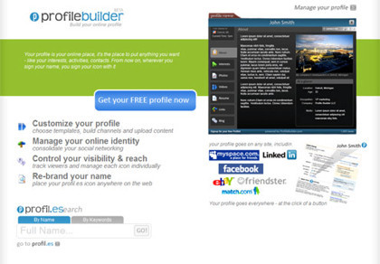 profile builder