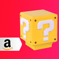 Decora tu habitación con esta lámpara del icónico Bloque Interrogación de Super Mario que Amazon México tiene en casi 200 pesos 