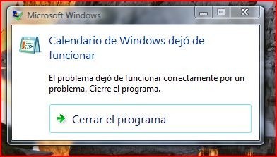 Problema de problema de Windows Vista
