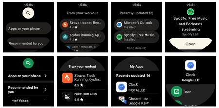 新しいデザインが上、古いデザインが下です