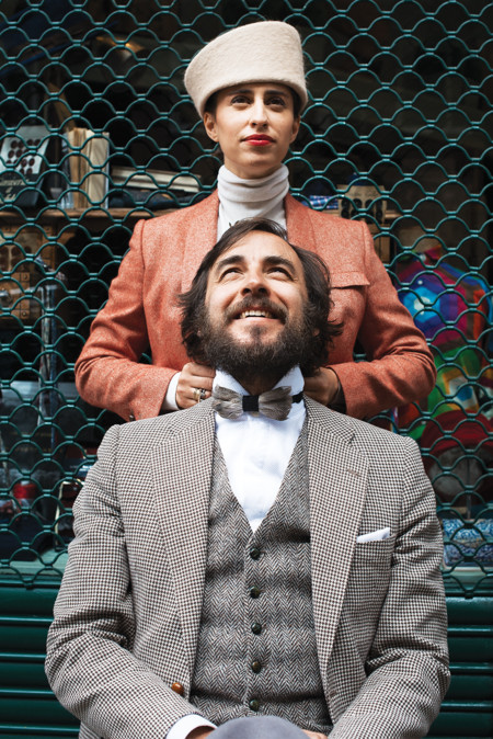 El mejor streetstyle de la semana: tweed, lana y pana conquistan la calle
