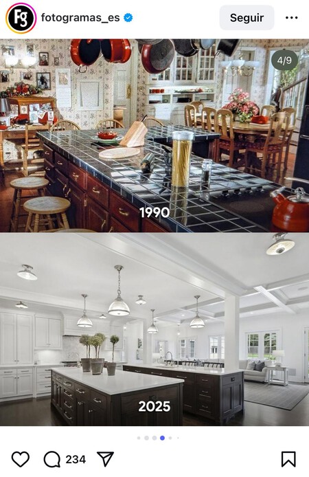 Montaje de 'Solo en casa' y la nueva casa reformada. / @fotogramas_es