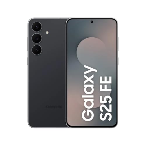 Celular Samsung Galaxy S25 FE 5G, 256 GB, 8 GB, Câmera Tripla - Jet Black