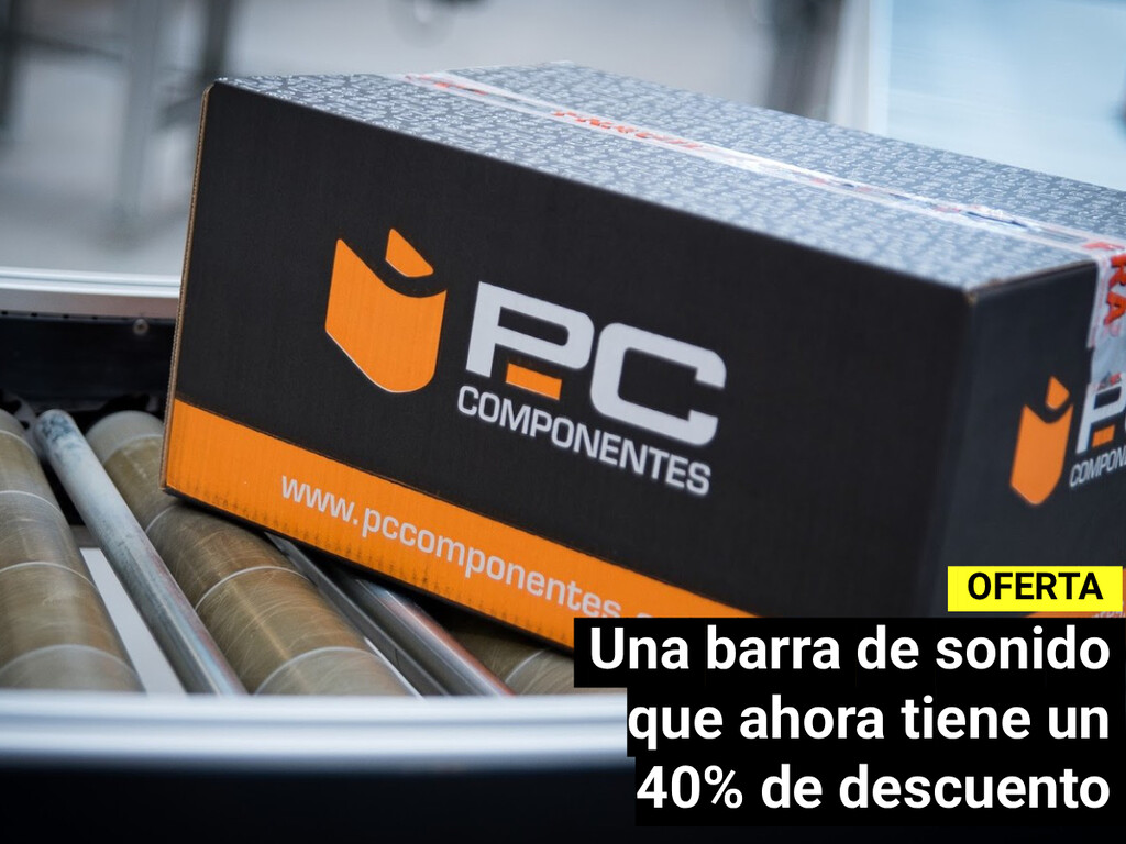 PcComponentes liquida esta barra de sonido compacta ideal para teles pequeñas