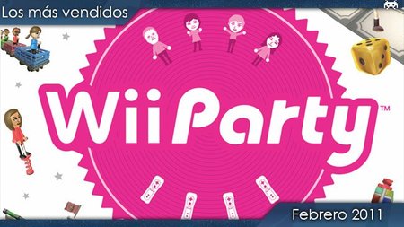 Los juegos más vendidos en España. Febrero 2011
