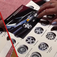 Ni IA ni Photoshop: BMW tenía un “configurador” de cartón en los años 90 para que sus clientes eligieran con qué llantas comprar el BMW E36, y funcionaba perfectamente 