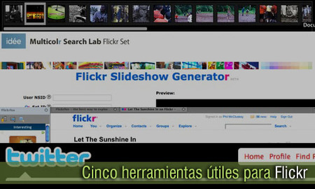 Cinco herramientas útiles para Flickr