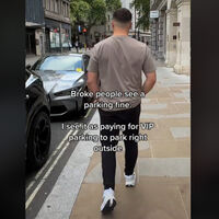 “La gente pobre ve una multa, yo un parking VIP”. El millonario al que le da igual pagar 8.000 euros por aparcar su BMW donde quiere