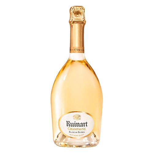 Champagne Ruinart Blanc de Blancs.
