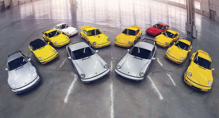 ¡Ponte el babero! Esta impresionante colección de Porsche 911 964 sale a subasta