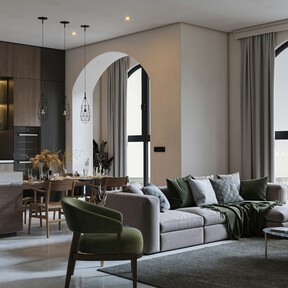 Jysk deja a precio de outlet un elegante aparador con acabados de mármol realistas ideal para vestir el comedor