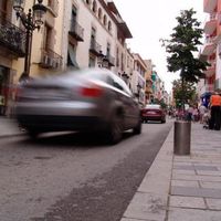Pontevedra establece un límite récord de 10 km/h para las calles del centro de la ciudad