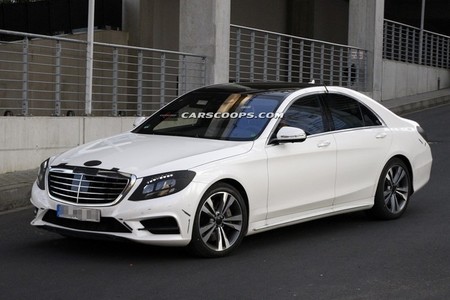 Así es el Mercedes Clase S 2013, prácticamente desnudo de camuflaje