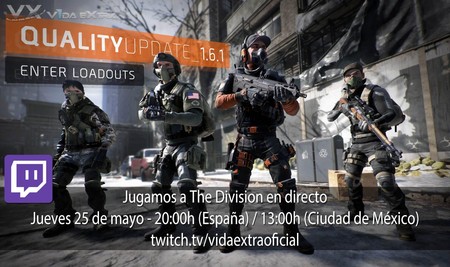 Streaming de The Division a las 20:00h (las 13:00h en Ciudad de México)