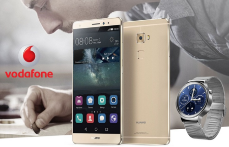 Huawei Mate S en exclusiva con Vodafone y con reloj de regalo