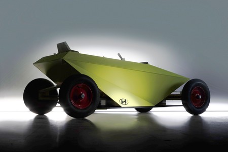 Esta es la primera imagen del Hyundai Soapbox y no sabemos si es un juguete o algo más serio, pero va a llegar a la producción