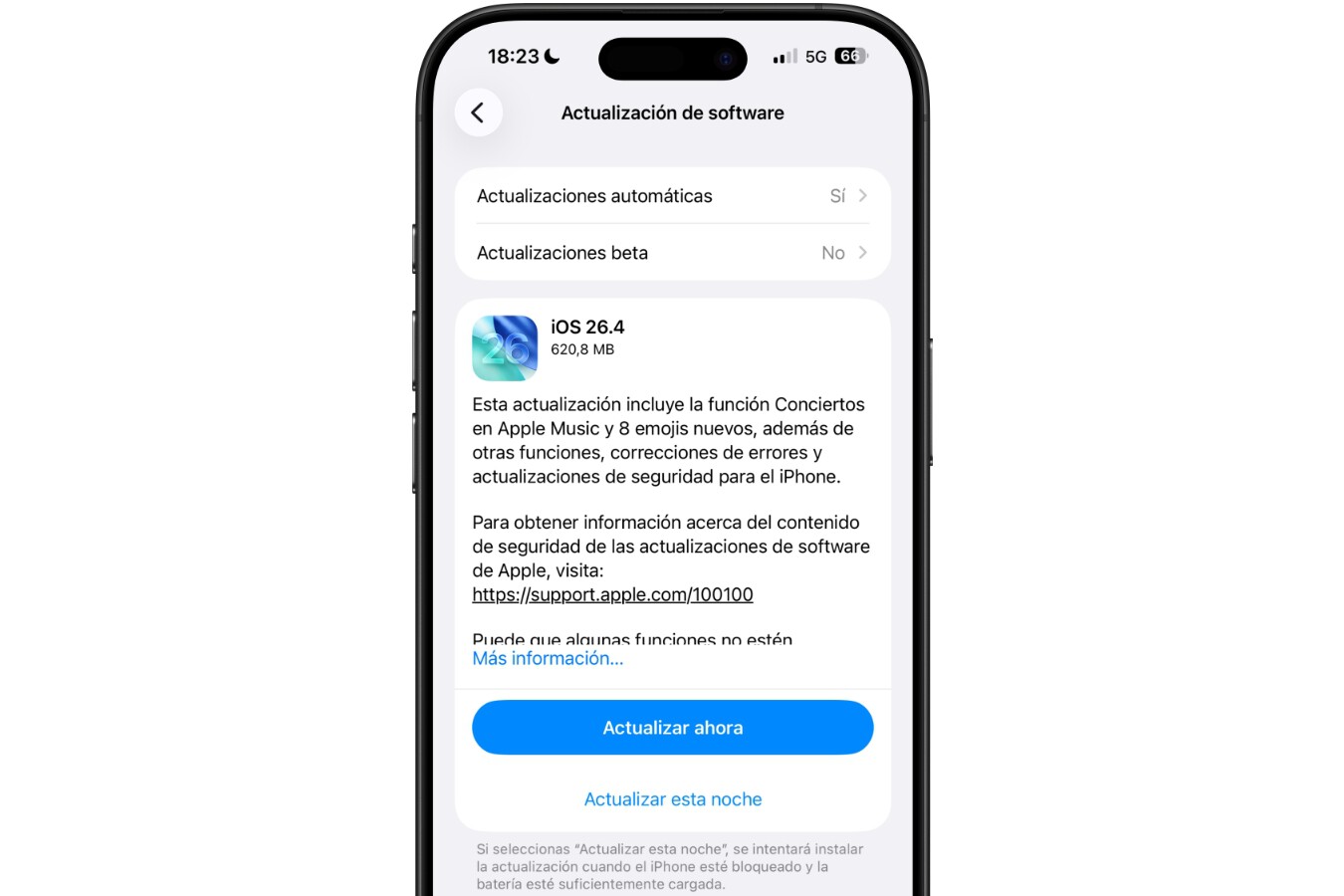 No actualizar el iPhone a iOS 26.4 tiene serios riesgos de seguridad ...