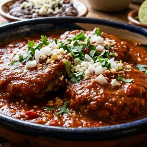 Cómo hacer tortitas de huauzontles en salsa roja con la receta tradicional del Chef Oropeza para Semana Santa