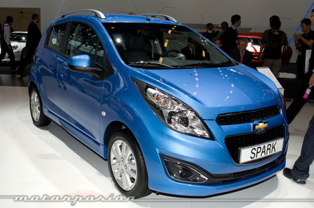 Chevrolet Spark, mínimos cambios en París