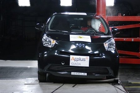 Toyota iQ crash test