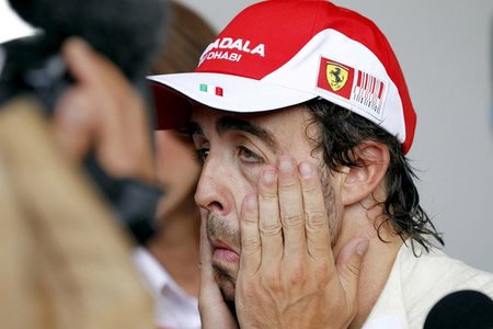 Fernando Alonso pesimista ante las próximas mejoras en el Ferrari F10