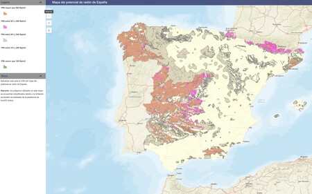 Gas Radón en España