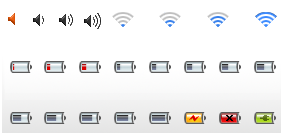Colorea los iconos del Menú de Mac OS X