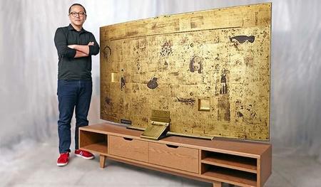 Samsung crea la televisión de oro puro
