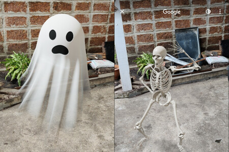 Cómo ver el fantasma 3D de Halloween de Google y otros "monstruitos" en realidad aumentada