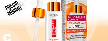 Rebajadísimo en Amazon el sérum concentrado de vitamina C de L’Oréal París con el que retrasar los signos de la edad es mucho más fácil