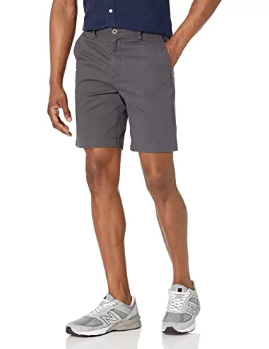Amazon Essentials Pantalones Cortos Chinos de Corte Ajustado