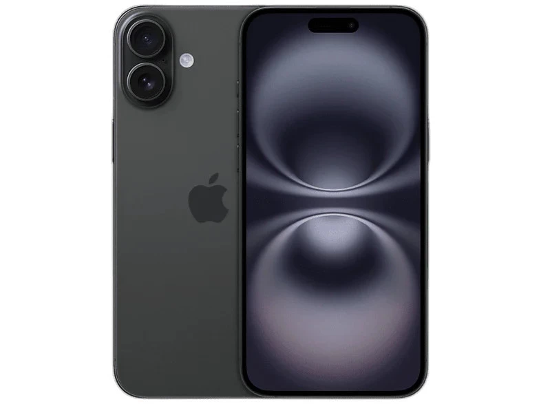 Apple iPhone 16 Plus, Negro, 128 GB, 5G, 6.7 " OLED Super Retina XDR,