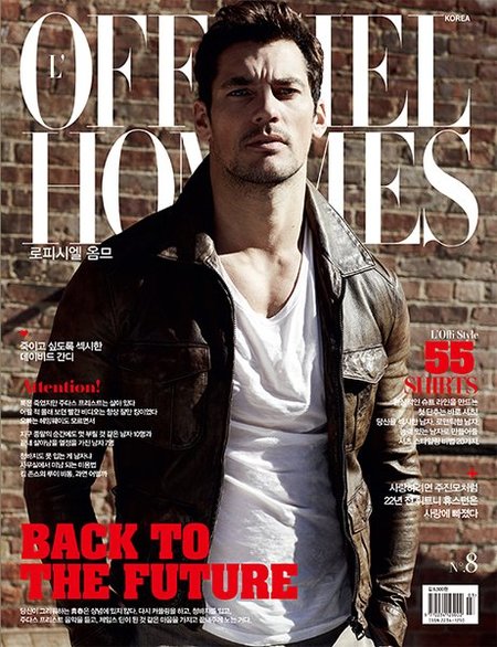 David Gandy: el modelo dandy por excelencia posa para L'Officiel Hommes Korea
