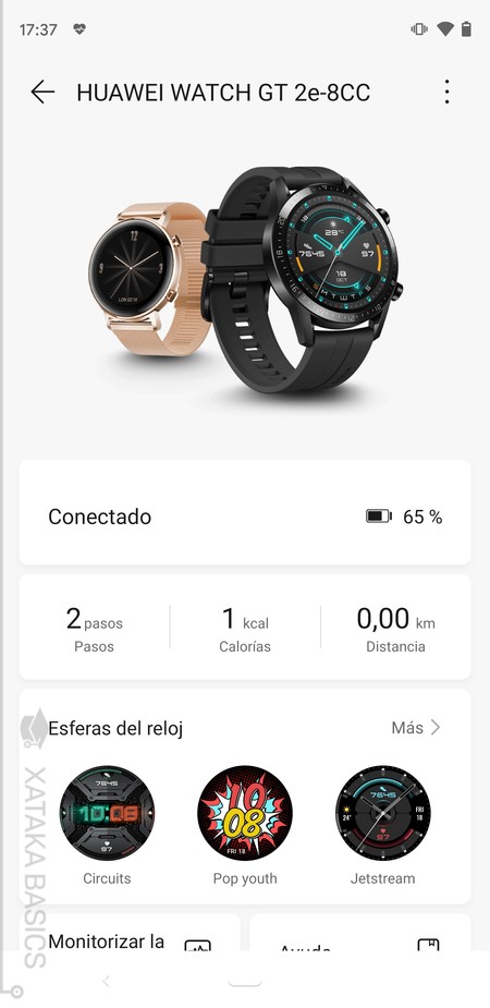 Los Huawei Watch GT2 y GT2e se actualizan y ahora puedes controlar la  cámara del móvil