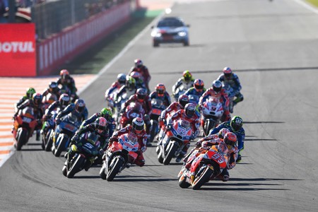 Salida Gran Premio Valencia 2017