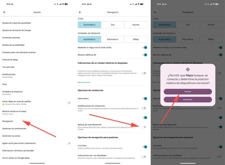 Balizas Tuneles Android