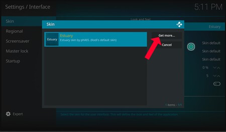Kodi Personalizar Skin
