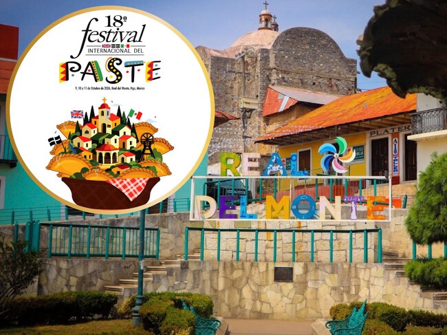 Real del Monte tiene todo listo para su 18º Festival Internacional del Paste: conoce cuándo y dónde puedes disfrutar con sabor, tradición y música