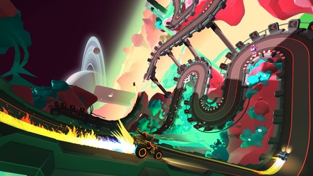 Los desarrolladores de Velocity 2X se pasan a la realidad virtual con el juego de carreras Tiny Trax