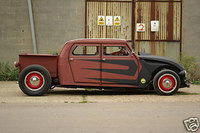Conversiones rarunas: Citroën 2CV Rat Rod Pick-Up