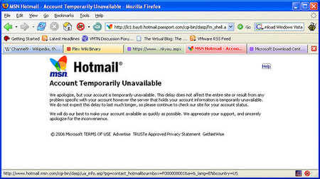 El correo corporativo de hotmail