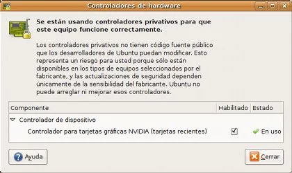 Controladores NVIDIA