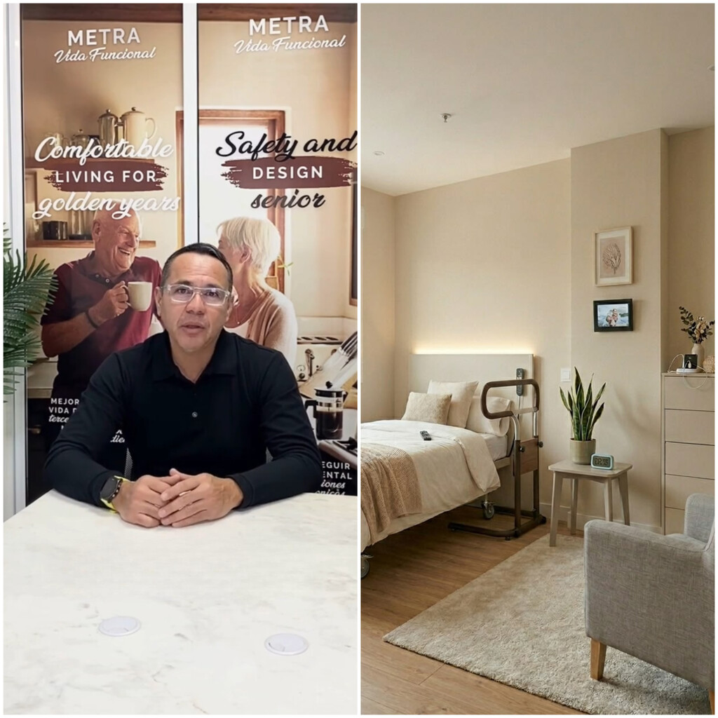 Israel Fuentes, arquitecto: «Un dormitorio para personas mayores de 65, debe ser amplio, sin obstáculos y con este tipo de camas»