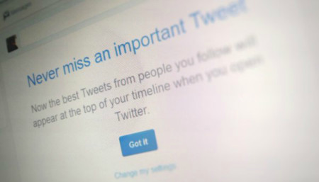 Twitter empieza a activar su timeline con algoritmo por defecto. Así puedes desactivarlo